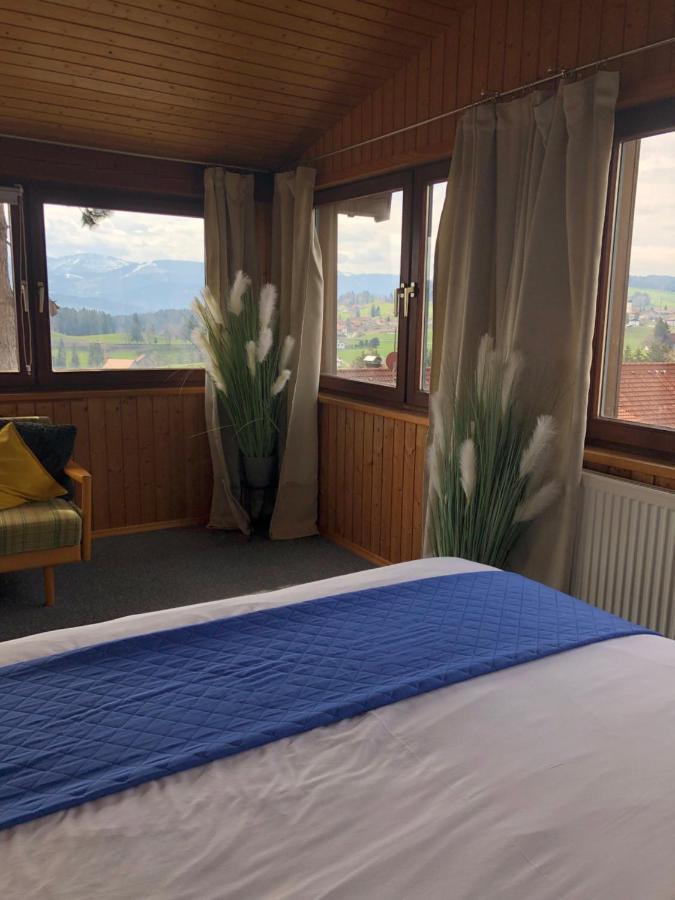 Panoramaapart - Alpzeit Im Westallgaeu Oberreute Buitenkant foto