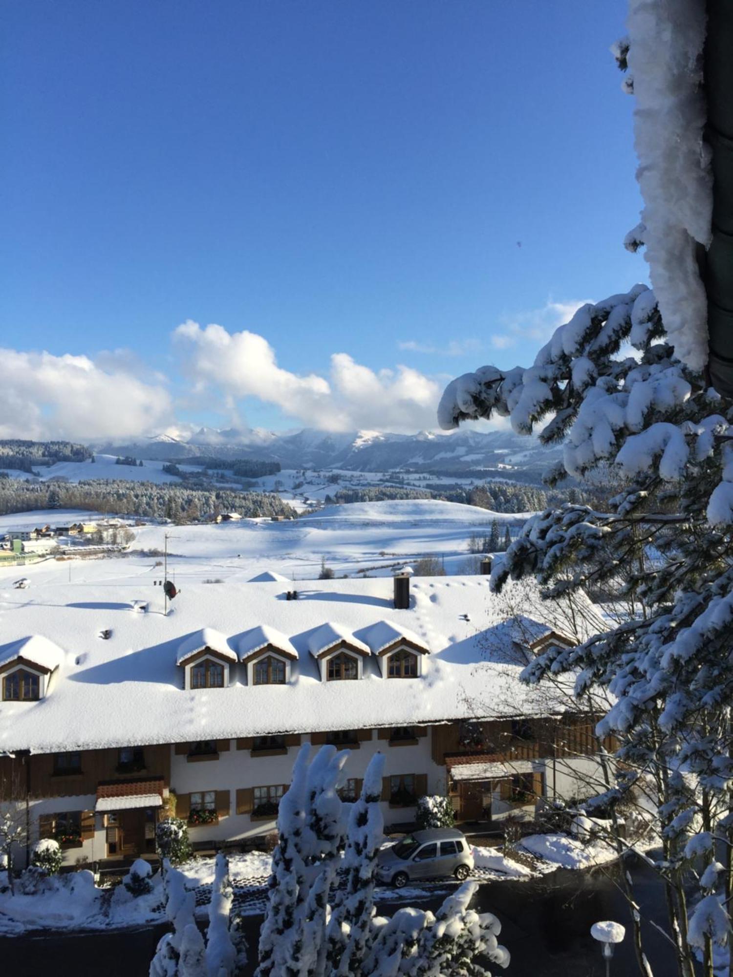 Panoramaapart - Alpzeit Im Westallgaeu Oberreute Buitenkant foto